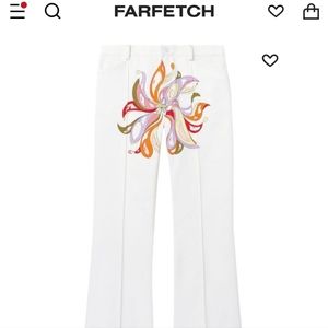 Emilio pucci Dalia-Print Flared pants